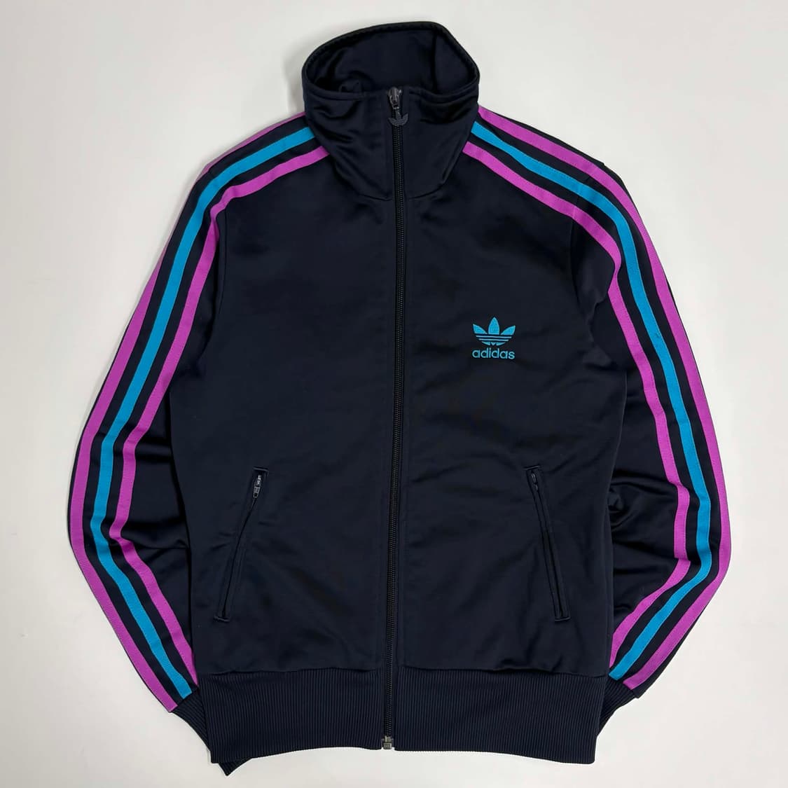 아디다스 파이어버드 세미크롭 걸즈 트랙탑 희귀져지(90) 상품이미지5