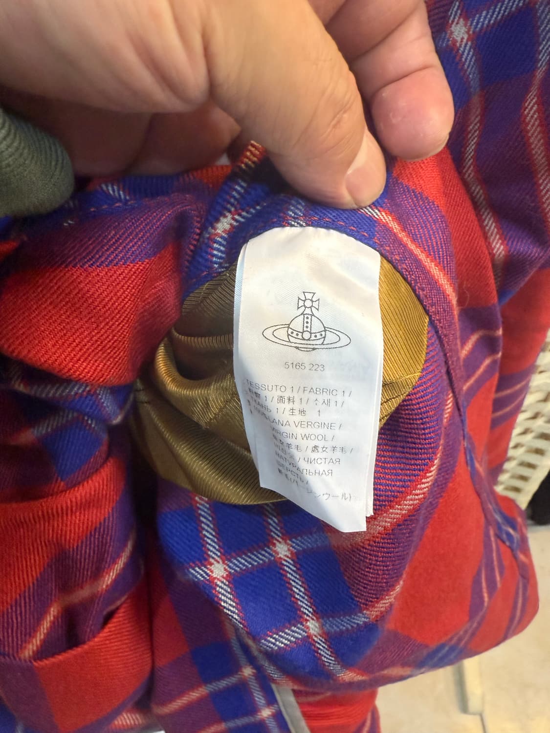 55-66 정품 비비안웨스트우드 자켓 팝니다 상품이미지3