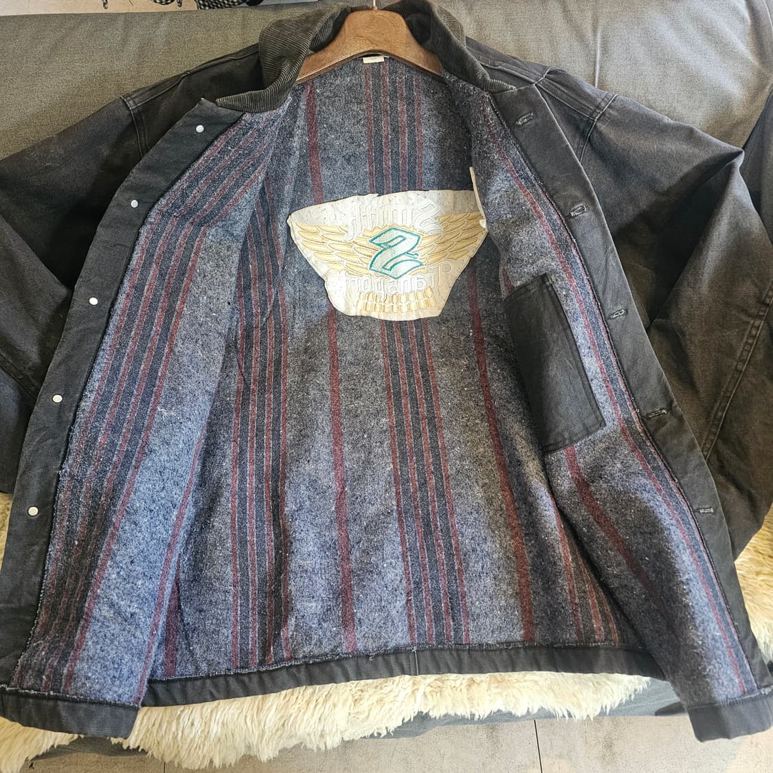 디키즈 흑청 블랭킷 라이너 초어 워크자켓 상품이미지3