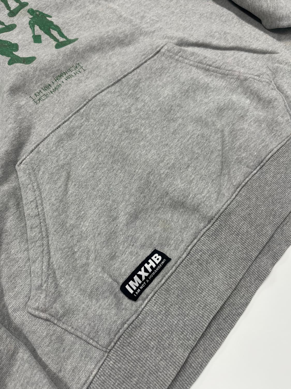 iamnotahumanbeing hoodie gray 상품이미지5