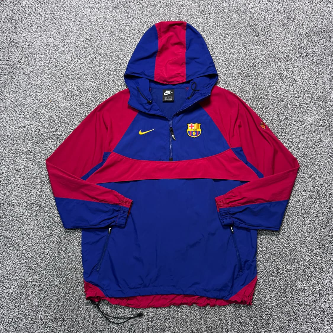 Name : 나이키 바르셀로나 오버핏 리이슈 우븐 아노락 바람막이 :) 상품이미지1