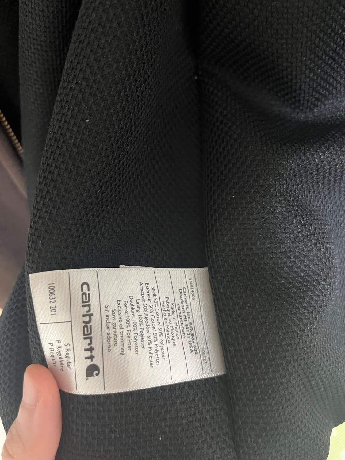 칼하트 브라운 후드집업 상품이미지4