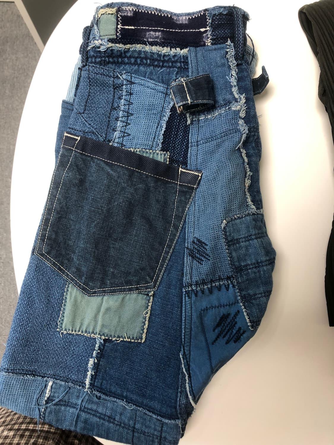 준야와타나베 15ss 보로 팬츠 상품이미지5