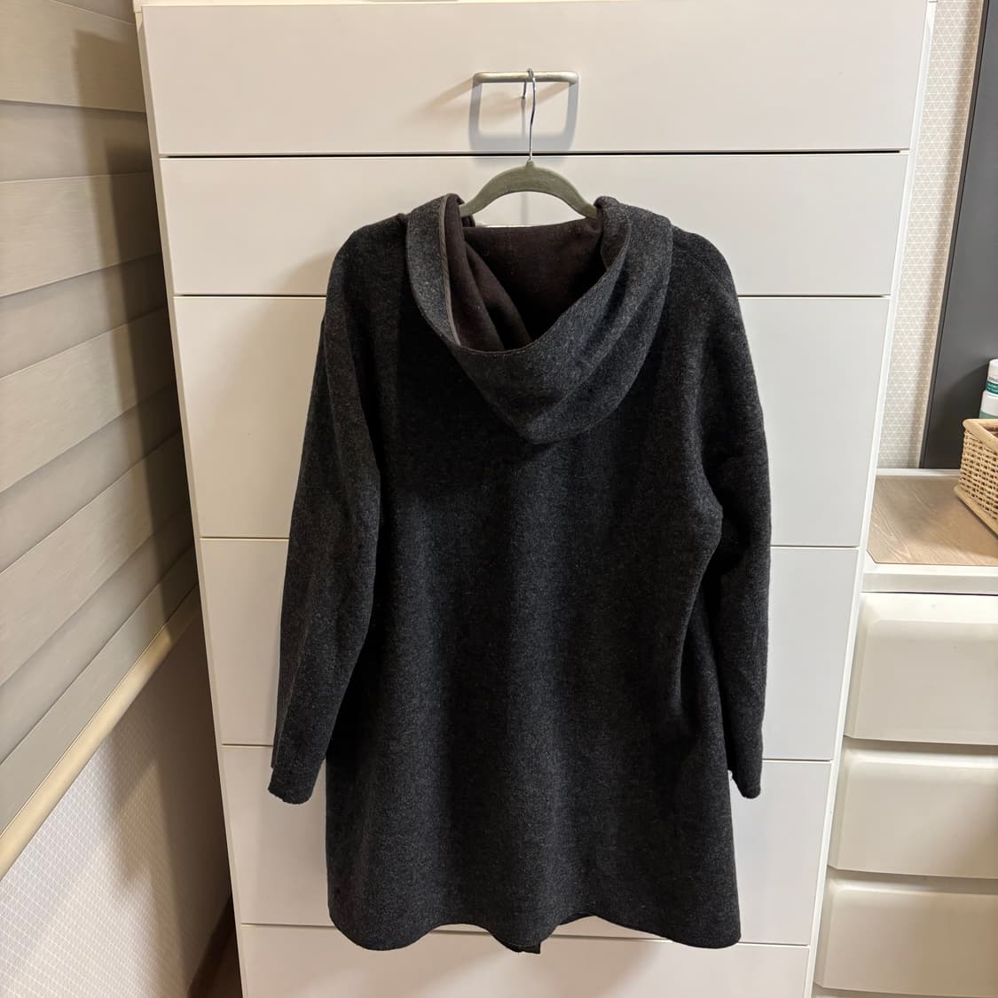 울혼방 그레이 보카시 후드 코트(일본제) 상품이미지6