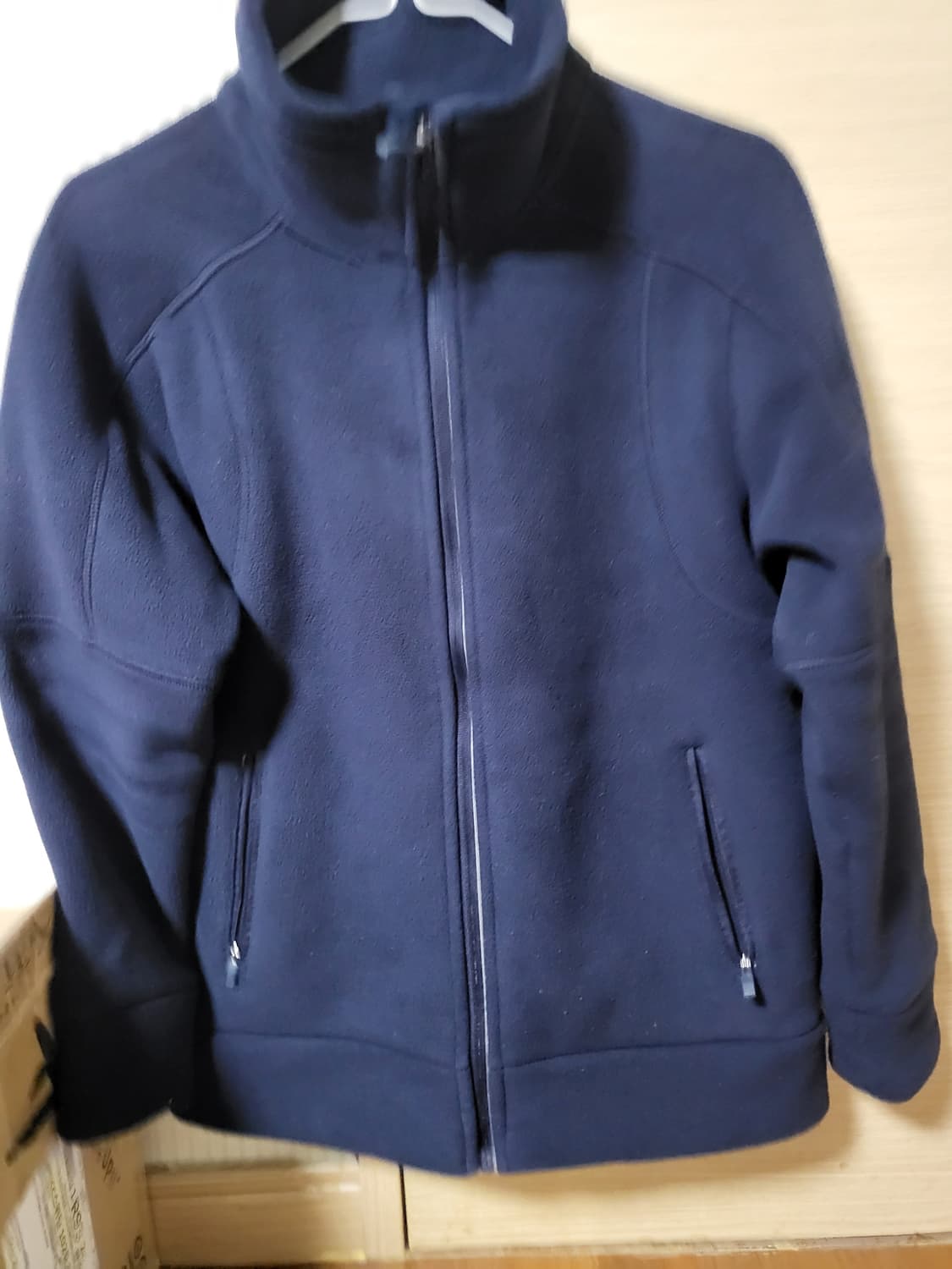 아디다스 네이비 플리스 집업 s~m 상품이미지2