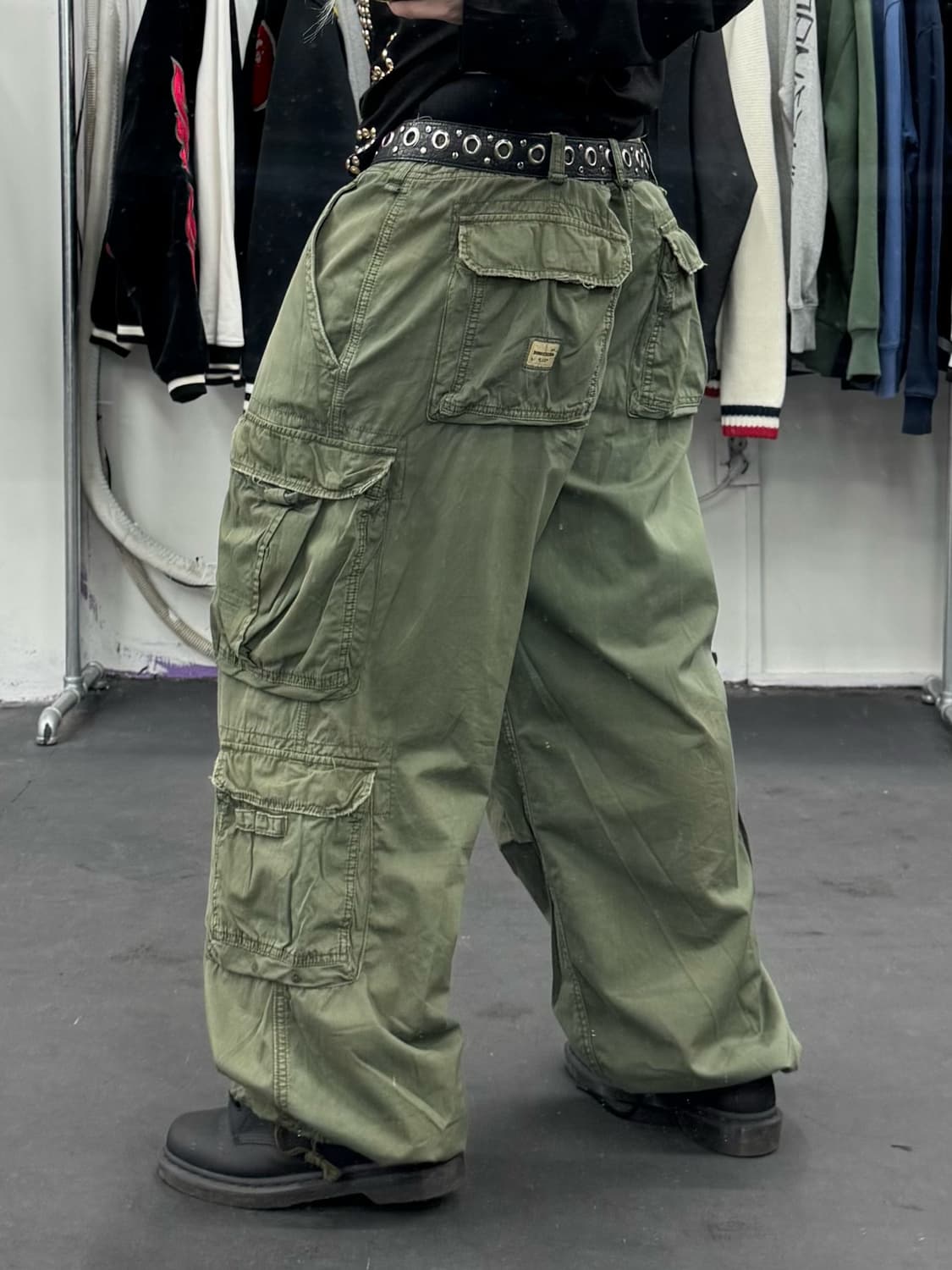 아베크롬비 카키 카고팬츠 상품이미지5