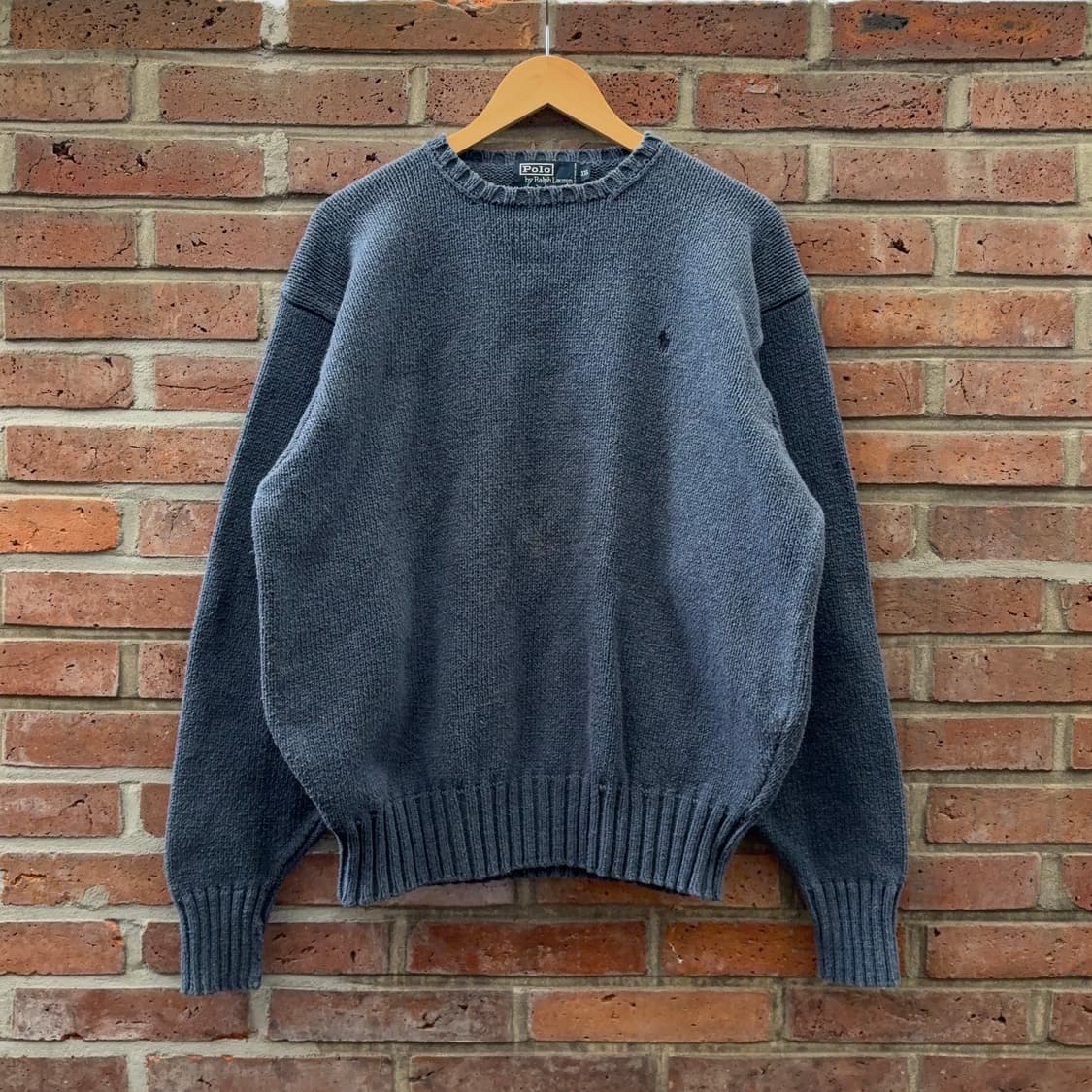 90s Hong Kong 폴로 랄프로렌 코튼 니트 상품이미지1