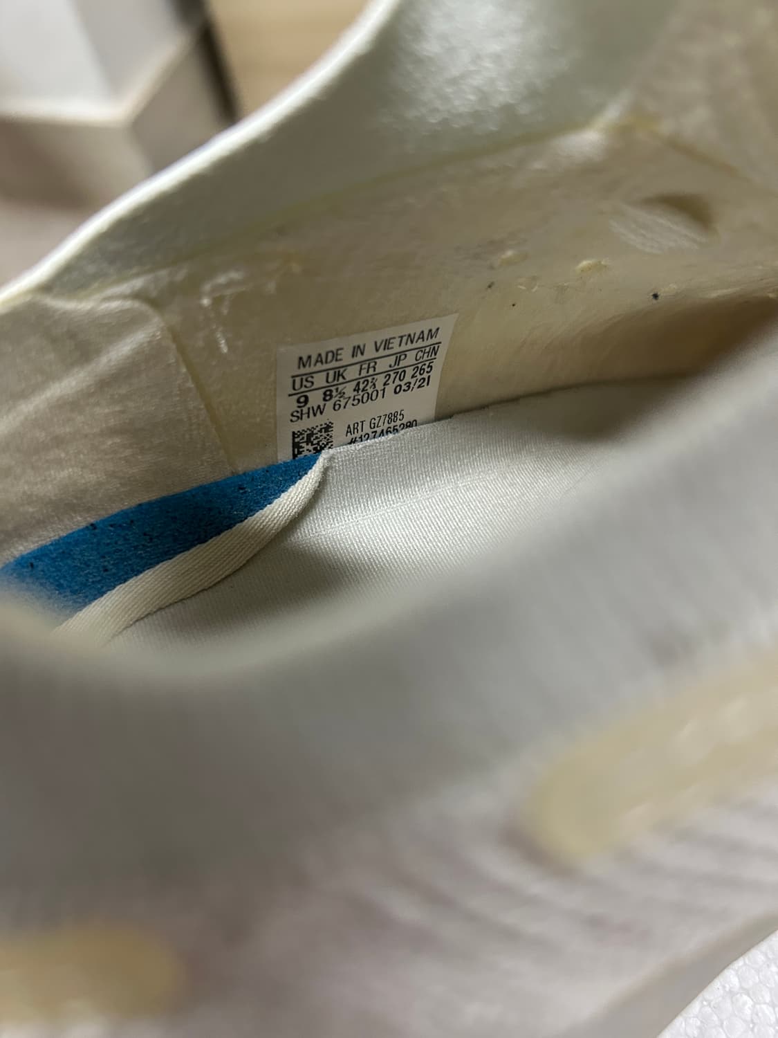 아디다스 4D FUSIo 트리플 화이트 상품이미지5