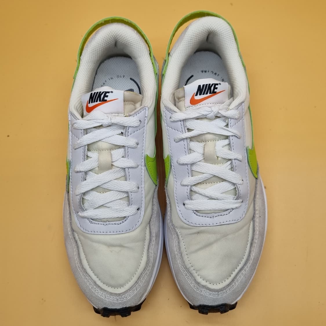 나이키 와플데뷰 화이트그린 운동화240 상품이미지2