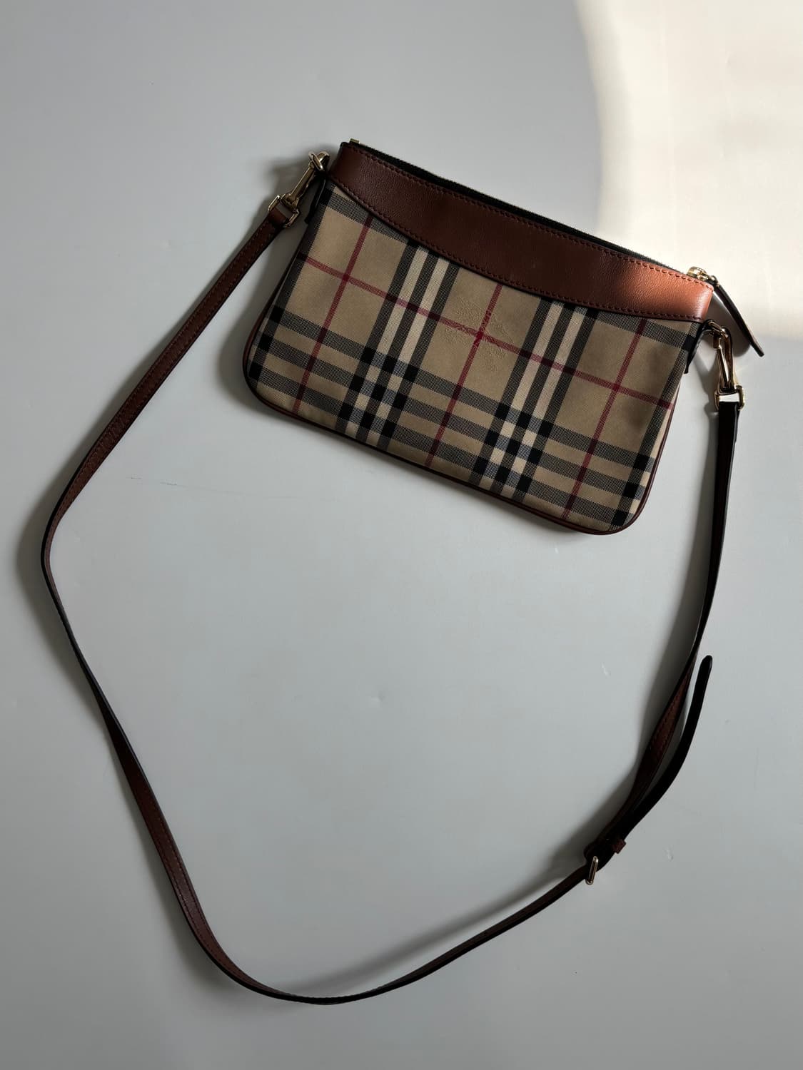 Burberry 버버리 페이톤 체크 크로스백  상품이미지3
