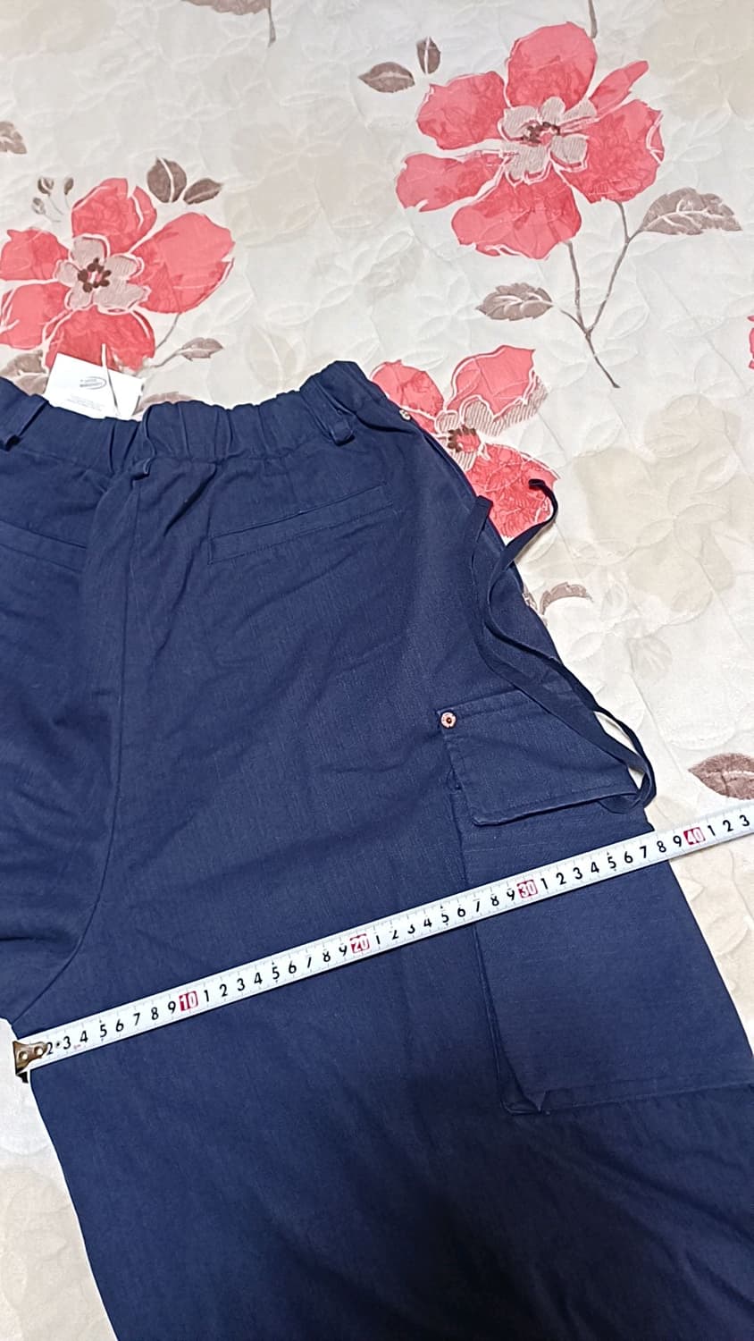 애프터홈파티 미사용 와이드카고팬츠 28인치 기장99 상품이미지9