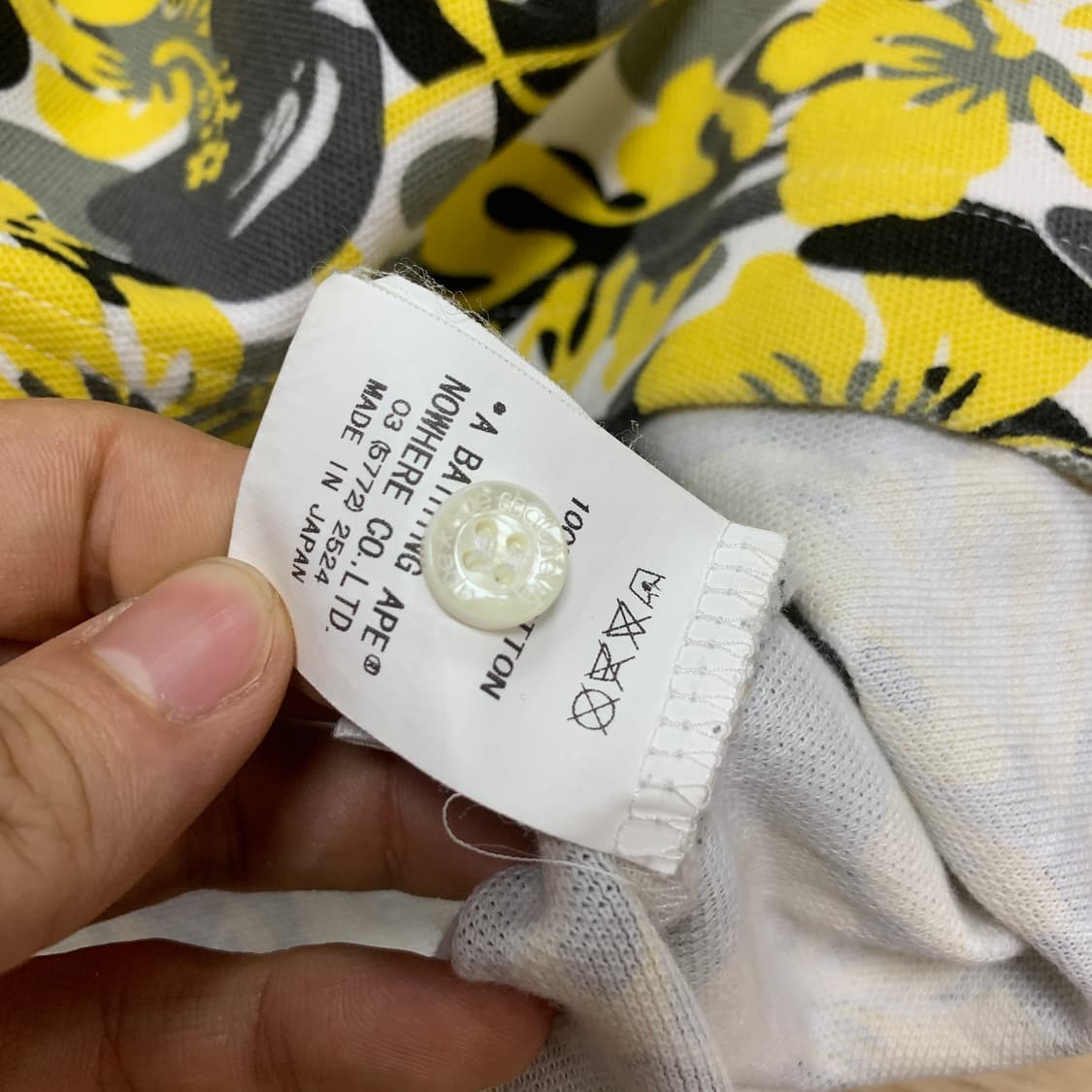 M) Bape 올드 베이프 히비스커스 카모 카라티 상품이미지6