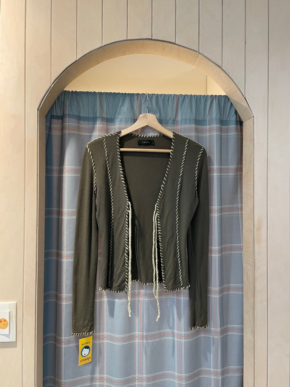 일본빈티지 그런지 웨스턴 가디건티 상품이미지6