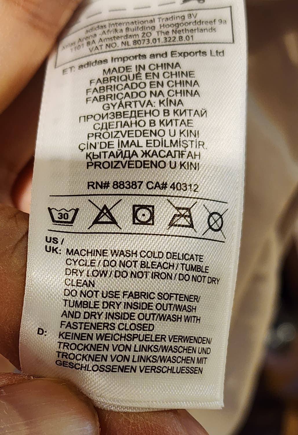 KITH X Adidas Flamingos 다운 코트 상품이미지7