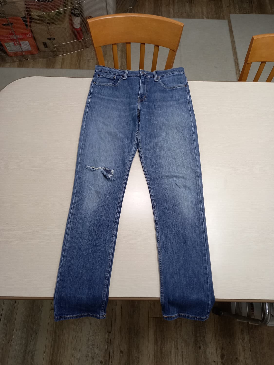 32 리바이스511 콜롬비아 워싱 스판 슬림일자 리페어진 32-301 상품이미지1