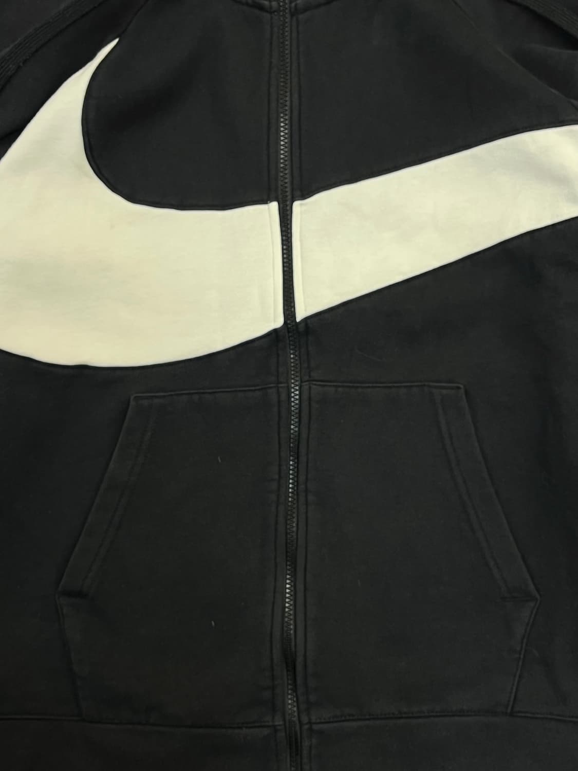 나이키 빅로고 후드집업 블랙 2XL #csz2151 상품이미지6