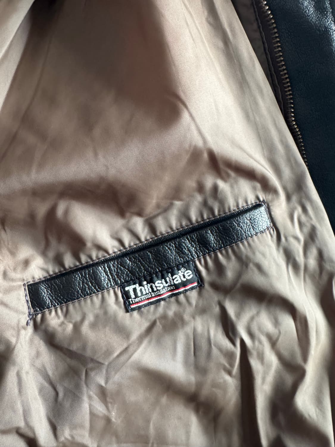 [L] USA 엘엘빈 ll bean A2 레더 자켓 상품이미지7