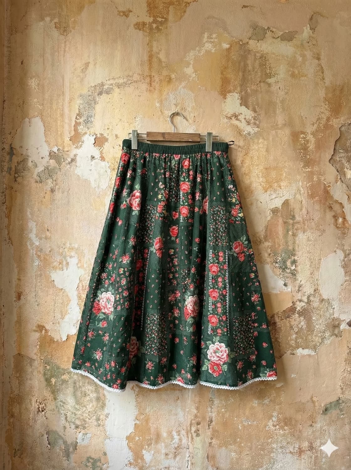 티롤리언 플라워 스커트 상품이미지3