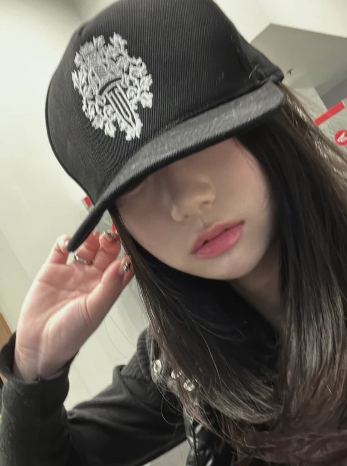 크롬하츠 바인대거 데님 베이스볼 트러커캡 검흰 상품이미지8