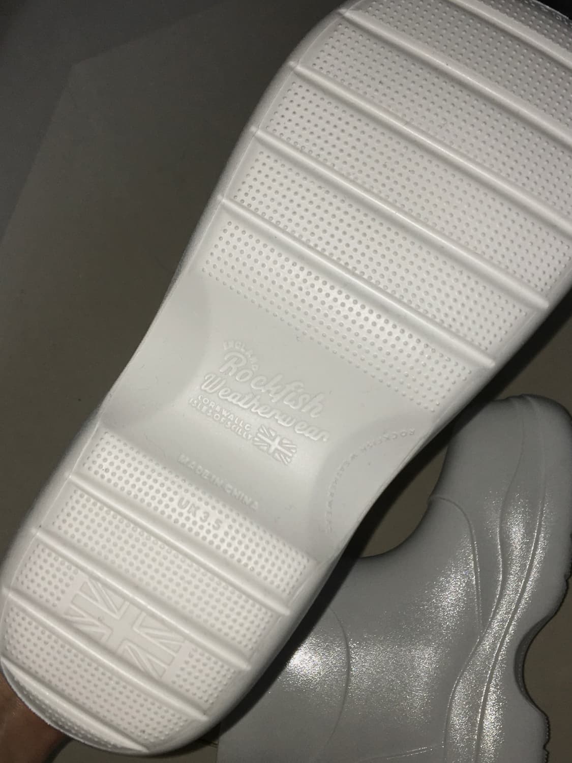 (새상품) 락피쉬 헤이든 부츠 화이트 상품이미지5