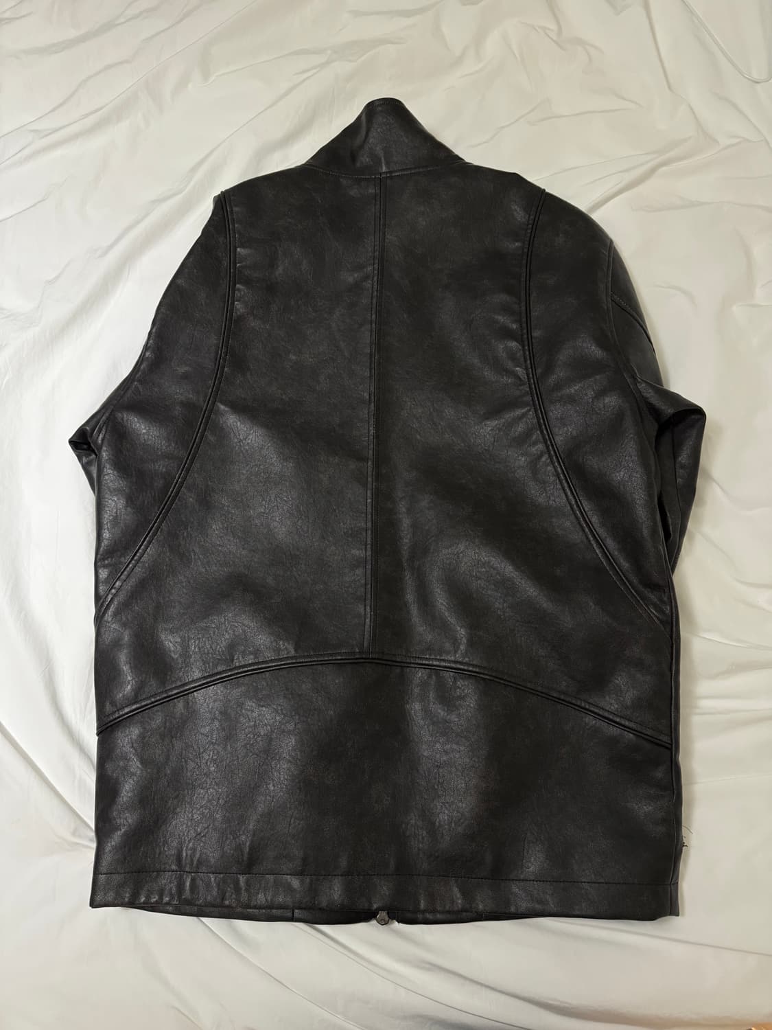 밀로 빈티지 미들 레더자켓 상품이미지4