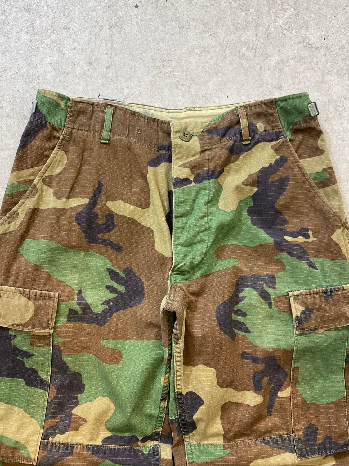 [S] 90s U.S.ARMY 미군 우드랜드 BDU 카고팬츠 상품이미지2