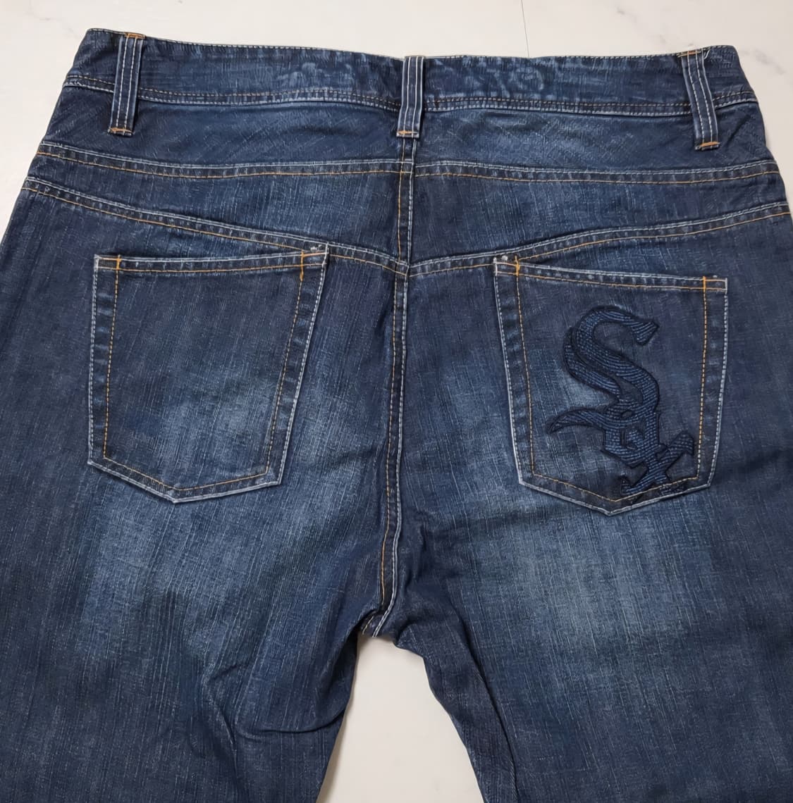 MLB 힙합 데님팬츠 상품이미지2