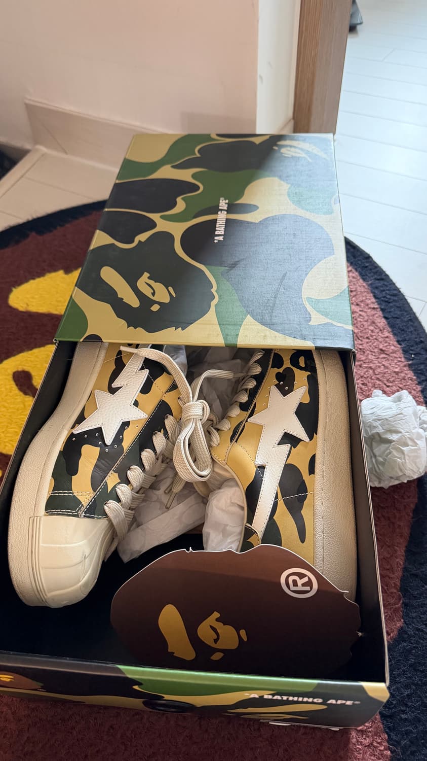 🐵베이프 스컬스타 카모 265size🦧 상품이미지5