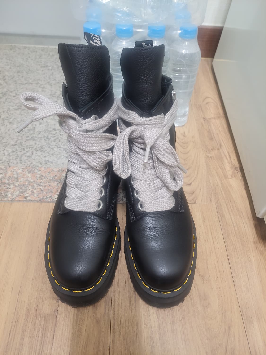 릭오웬스 × 닥터마틴1460 쿼드 상품이미지2