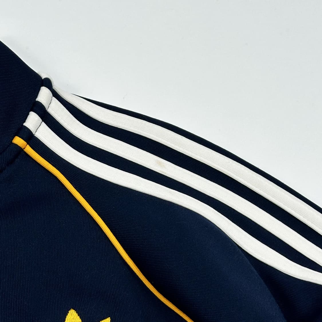 아디다스 og 구형 슈퍼스타 져지 네이비 L 상품이미지5