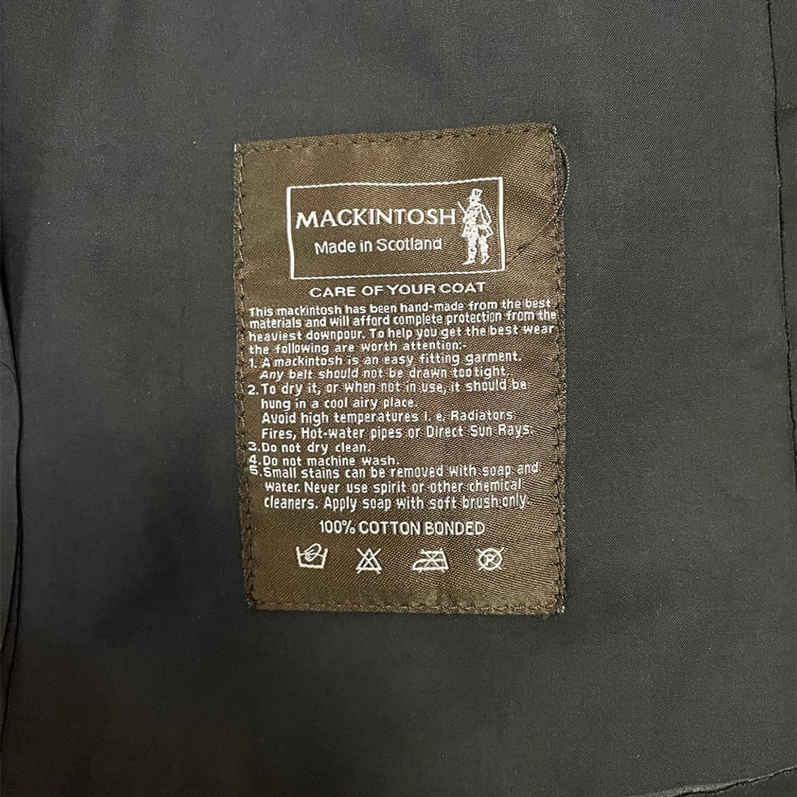 준야 와타나베 x 매킨토시 고무 코팅 파카 상품이미지8