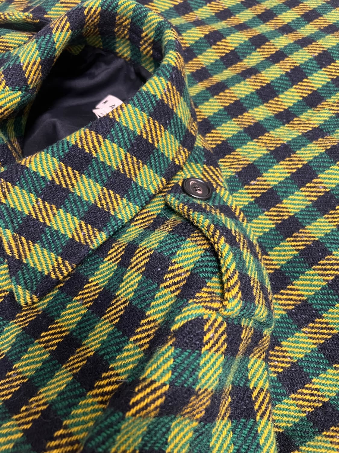 마르니 / 멀티체크 루즈핏 더블 코트 / 48 상품이미지5