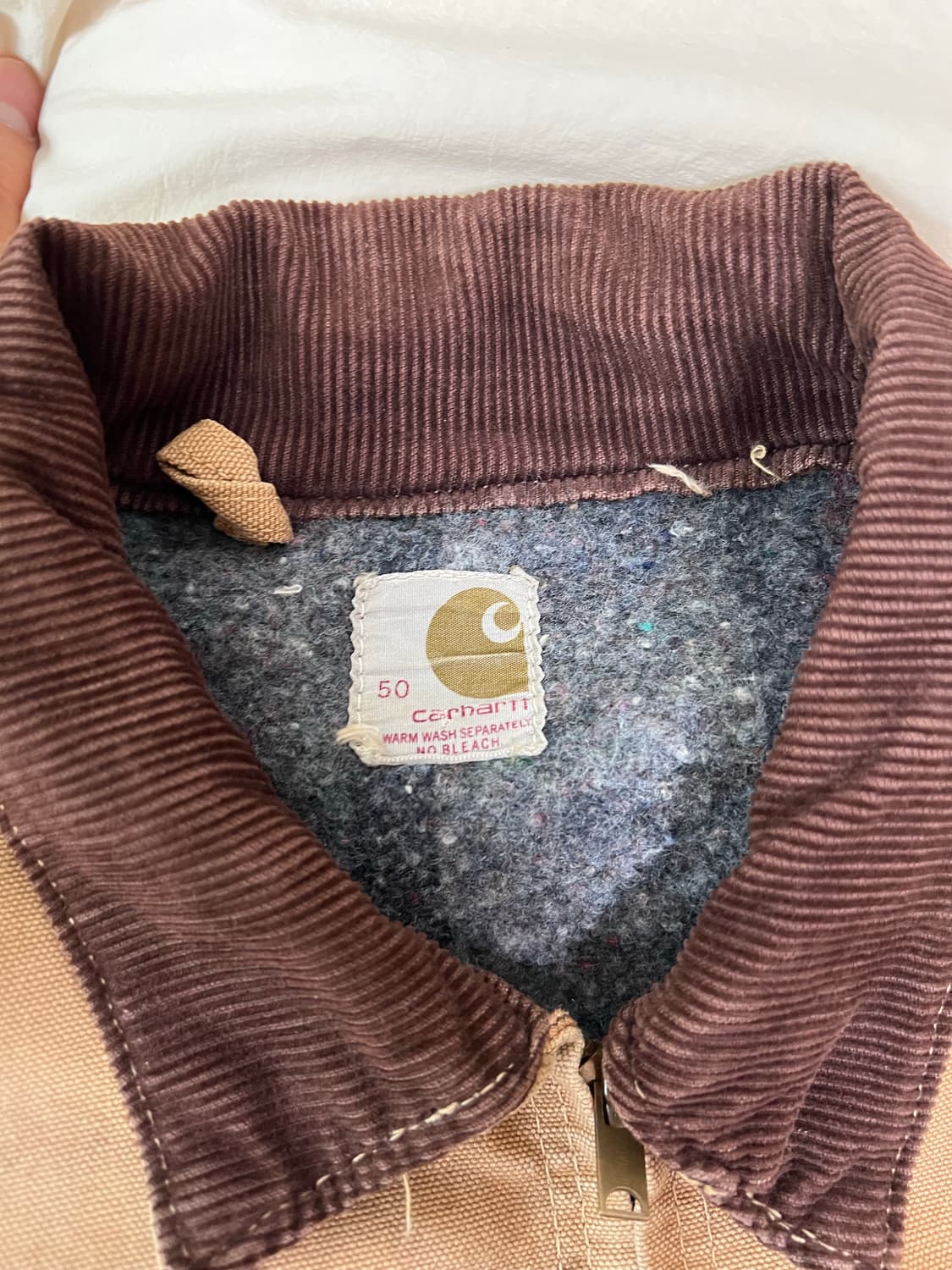 70s 칼하트 디트로이트 자켓 브라운 XL 상품이미지2