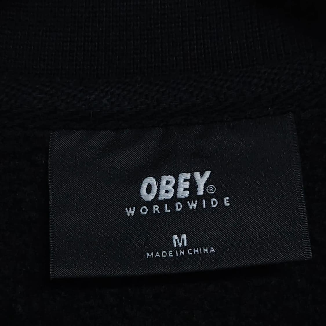 남녀공용M)OBEY 오베이 서울 에디션 맨투맨 블랙 상품이미지6