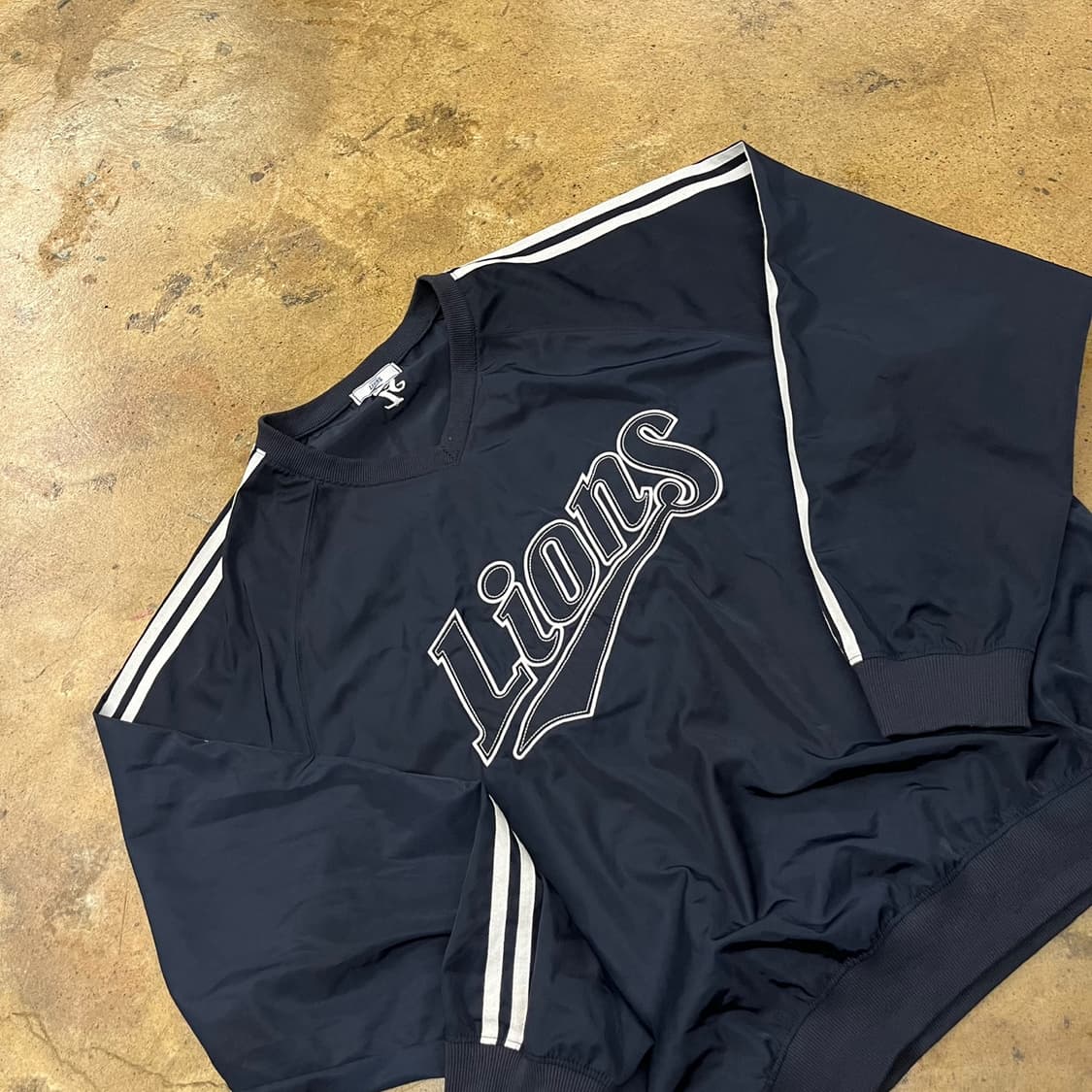 [2XL] 삼성 라이온즈 우븐 스웨트셔츠 블루 b10 상품이미지1