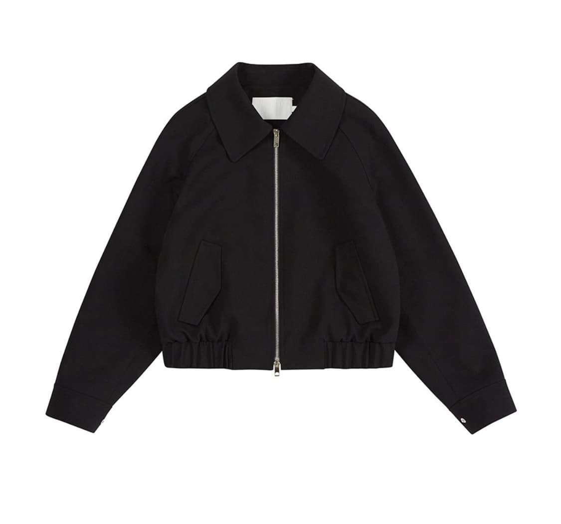 드로우핏우먼 울 레글런 크롭 블루종 S 상품이미지1