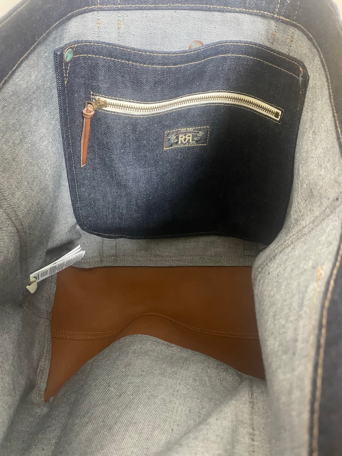 RRL 데님 토트백 상품이미지3