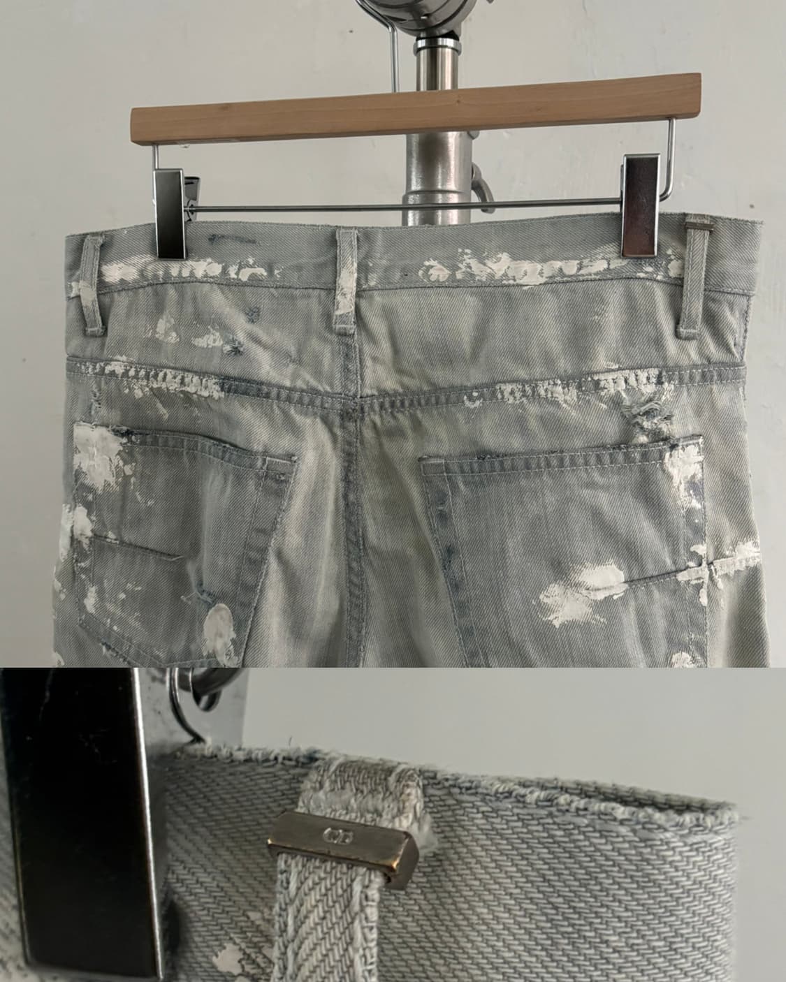 Dior 디올 옴므 09AW 페인트 스플래터 데님 팬츠 상품이미지9