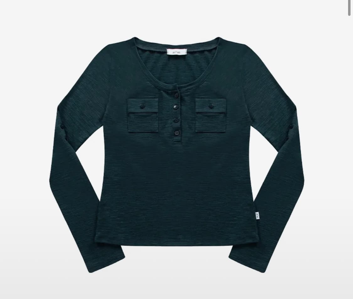 애즈온 포켓티 블루그린 상품이미지1