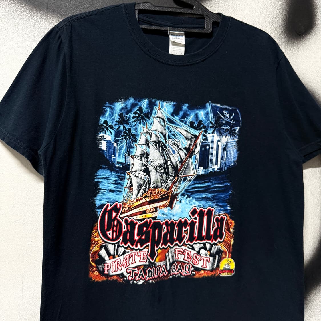 Gildan 길단 가스파릴라 빅 프린팅 반팔 티셔츠 상품이미지3