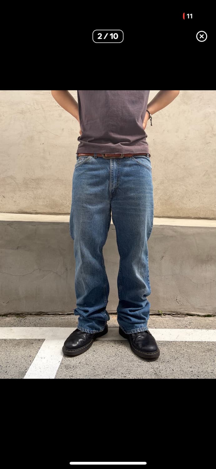 80s Levi's 517 USA flare denim pants 상품이미지1