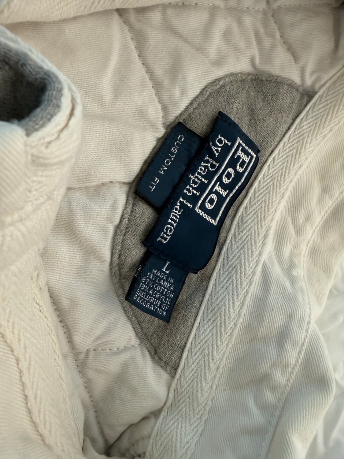 00s 폴로 랄프로렌 럭비티 럭비 셔츠 L 회색 상품이미지2