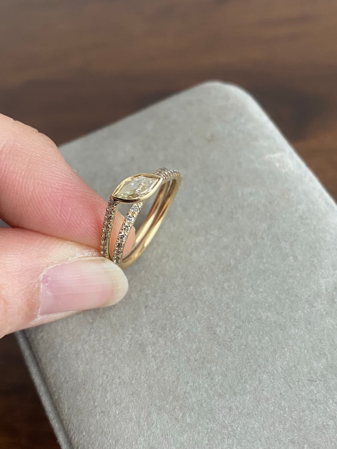 천연 다이아몬드 반지(14K) 상품이미지1