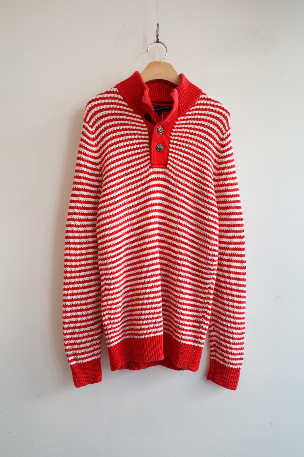 TOMMY HILFIGER 타미힐피거 코튼&리넨 니트 상품이미지1