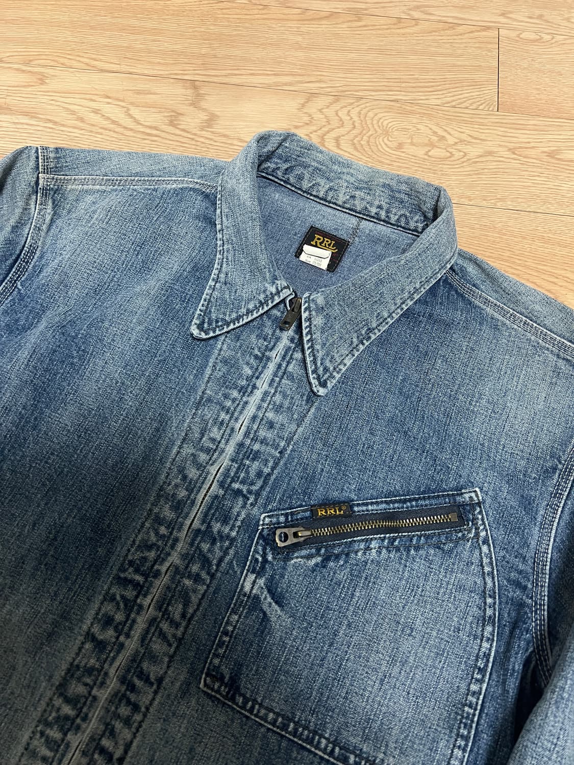 RRL 더블알엘 레이튼 연청 데님자켓 M 상품이미지2