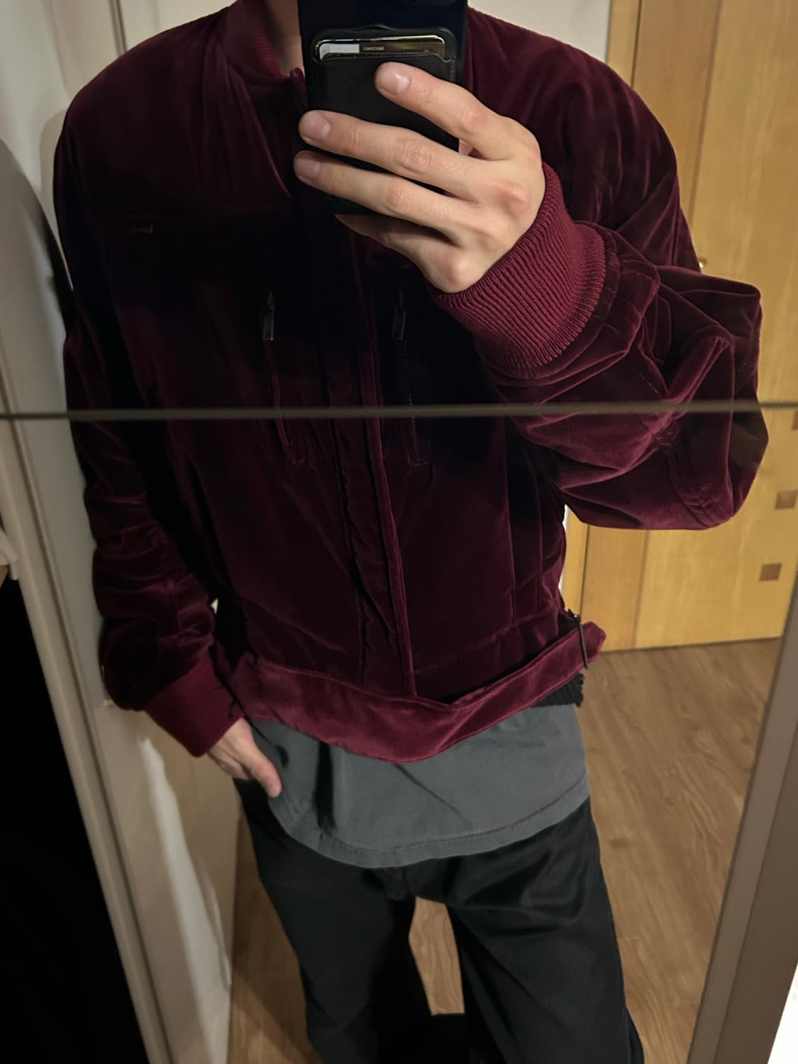 [m]하이더아커만 벨벳 봄버 상품이미지5