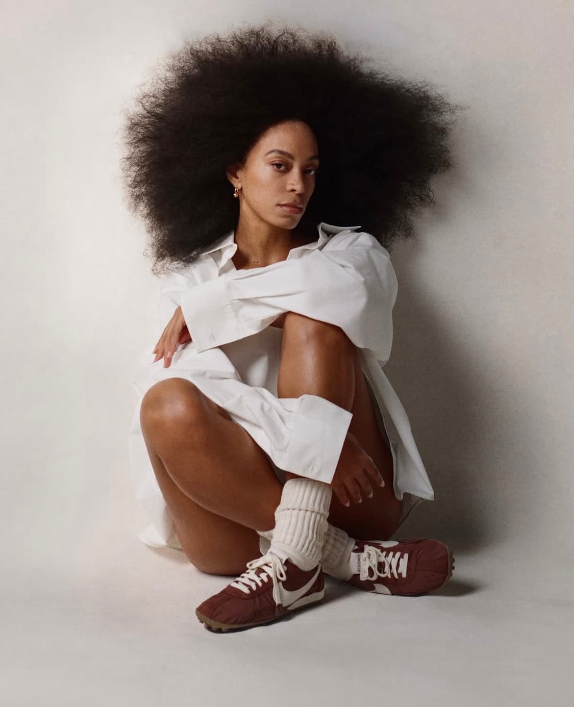 [새상품] 나이키 x 자크뮈스 문 슈 265 브라운 캐시미어  상품이미지8