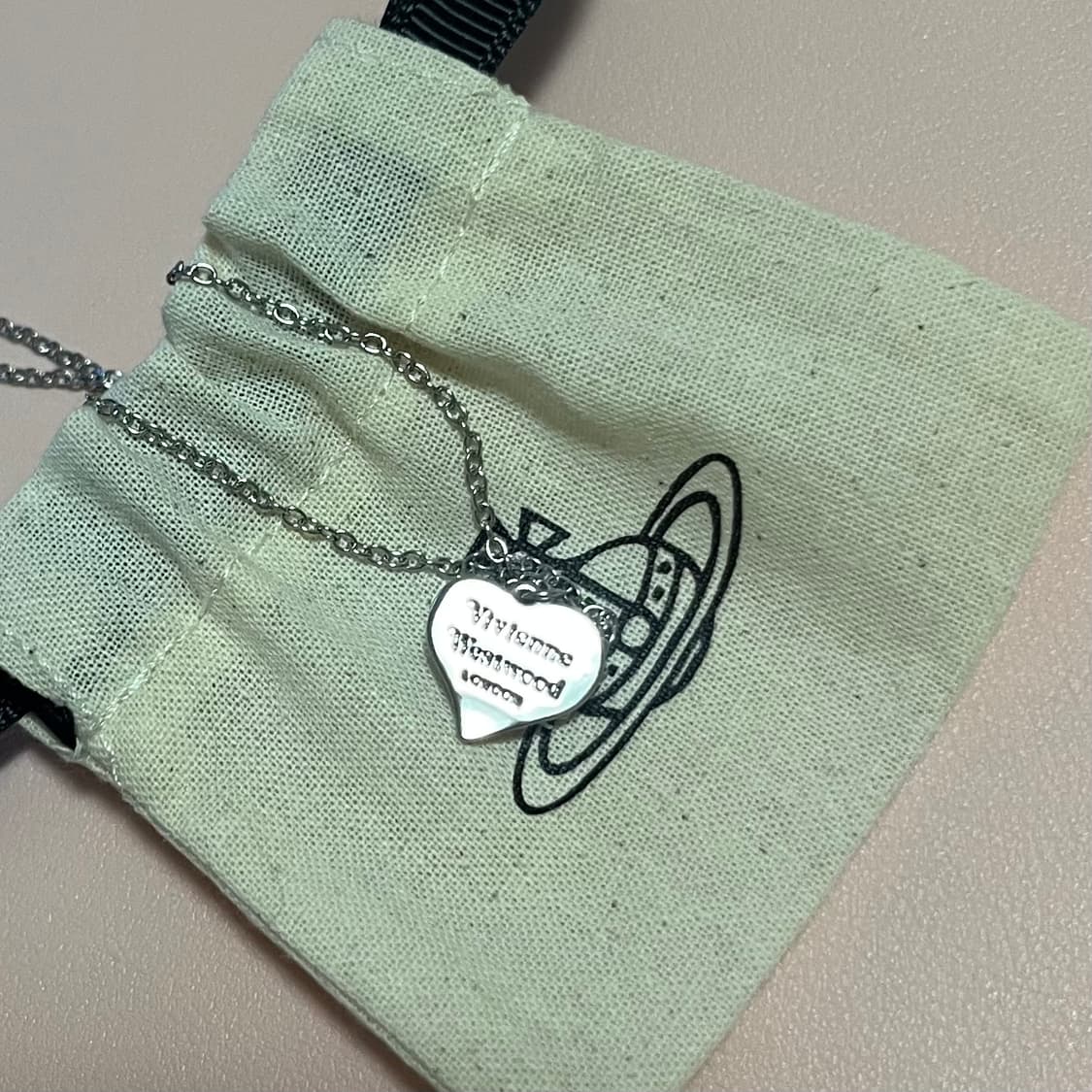 비비안웨스트우드 페트라 목걸이 실버 상품이미지6