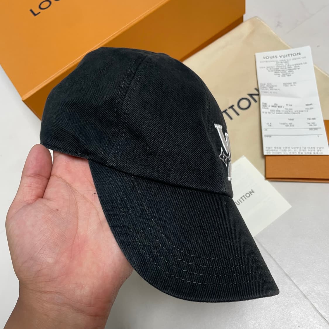 루이비통 LV 스매시 캡 모자 풀박스 M7608L 상품이미지4