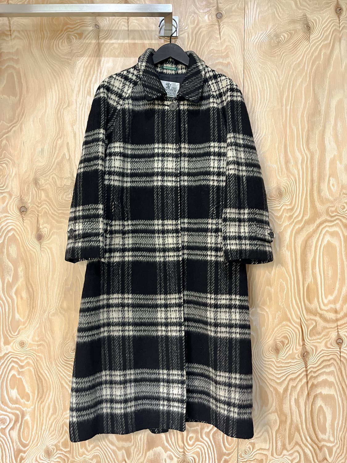 The Scotch House 90's 런던 체크 울 코트 상품이미지2